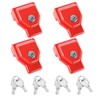 NAKANEKO Glad Hand Lock Heavy Duty Aluminum Without Keyed Alike