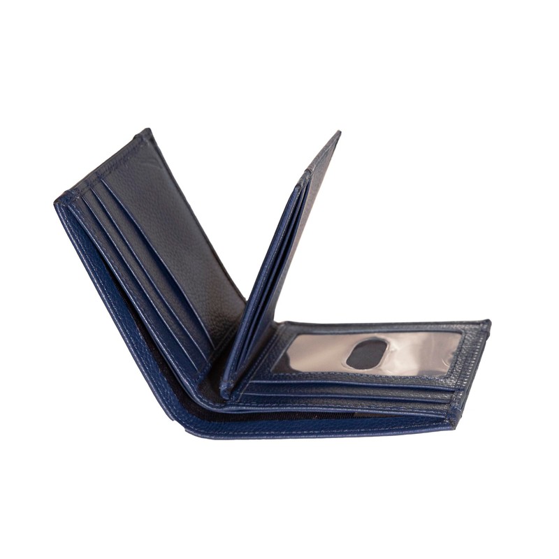 Nautica Men's Bifold Wallet, Navy, One Size