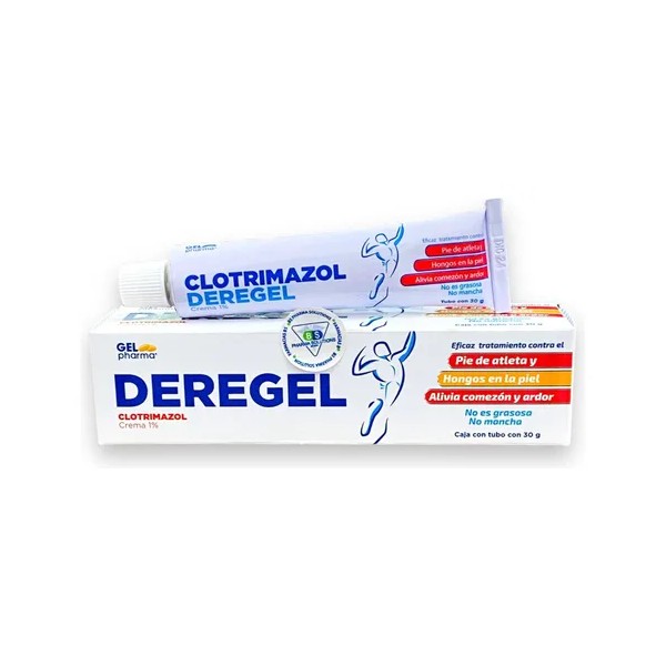 Clotrimazol 1% Crema Para Tratar Infecciones Por Hongos