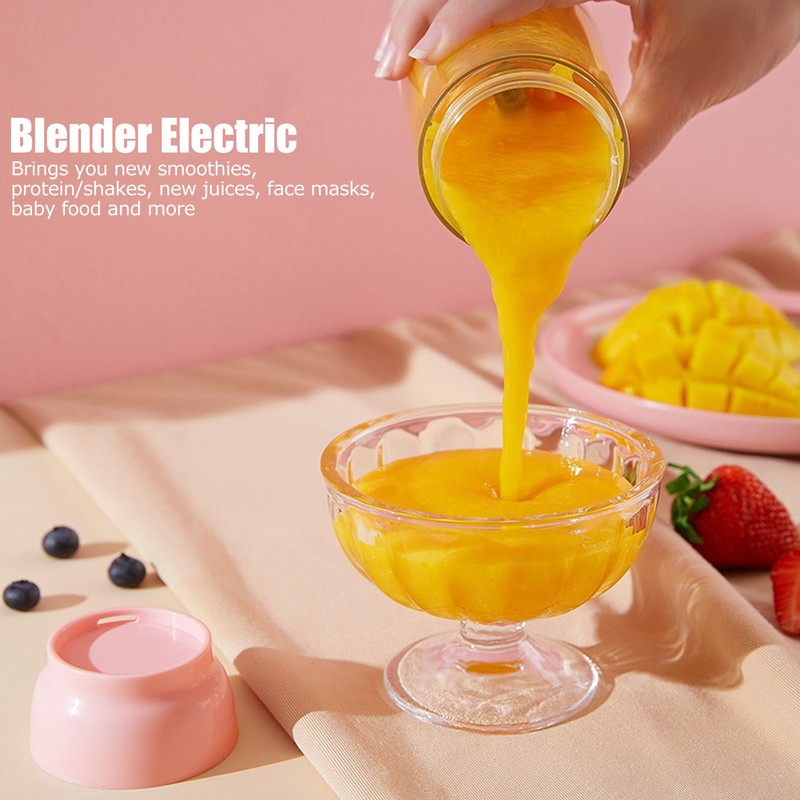 Personal Blender 300ML USB Charging Wireless Blender Portable Blender with