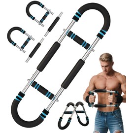 CIRQUISTA Twister Arm Trainer for Men, Adjustable 50-130Lbs Chest Workout Equipment, Arm Trainer, Twister Arm Trainer Portable Shoulder Strength Exerciser Machine for Fitness People