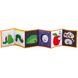 Rainbow Designs Tiny and Very Hungry Caterpillar Unfold & Discover Soft Toy - Soft Cloth Books for Babies