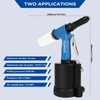 FICHFOYE Heavy Duty Pneumatic Rivet Gun, 3500 lbf Rivet Gun