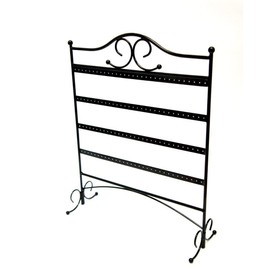 Mango Steam Jewelry Organizer for Hanging Earrings, Black