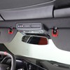 Daeiclru Real Carbon Fiber Car Visor Makeup Mirror Panel Sticker