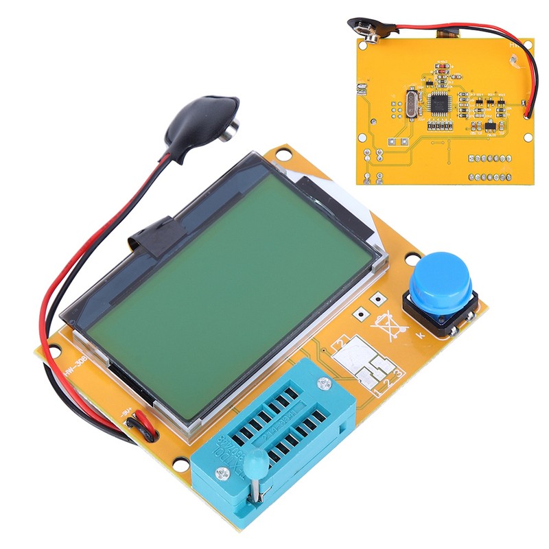Transistor Tester Checker Graphical LCRT4 ESR SCR Meter 12864 LCD