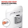 Honeywell QuietSet Whole Room Oscillating Tower Fan with Remote, White,