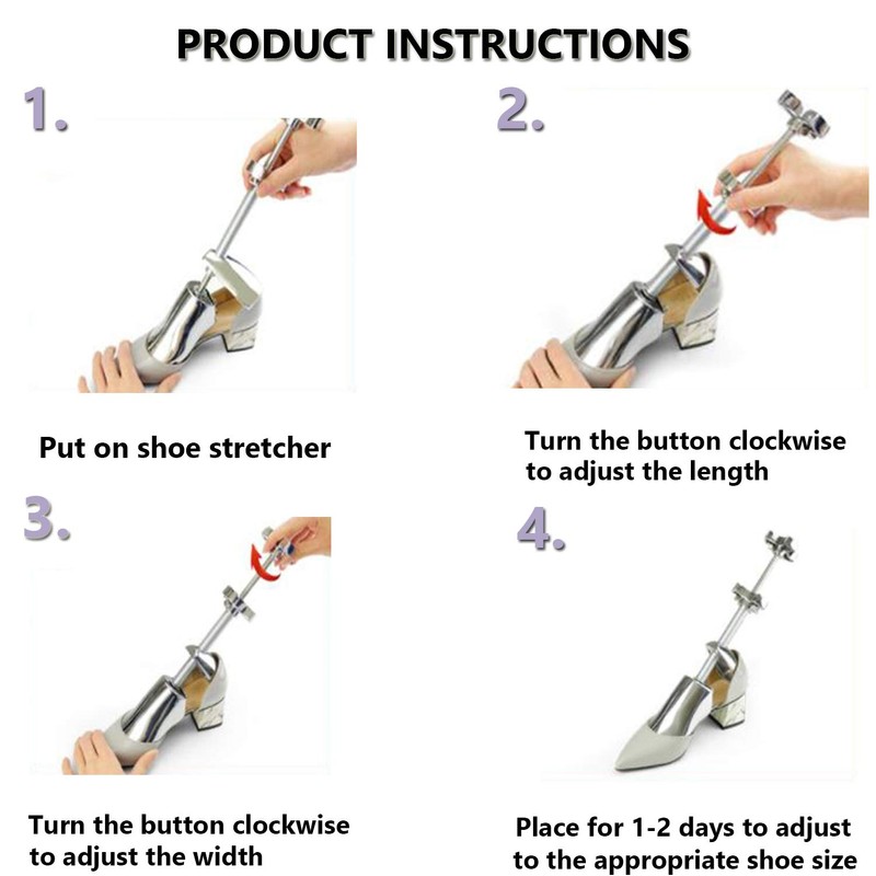 OPATER Professional Metal Shoe Stretcher Adjustable Width and Length Shoe