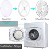 20Pcs Dryer Lint Filter Universal Compatible with Panda/Magic Chef/Sonya/Avant-Cloth Dryer