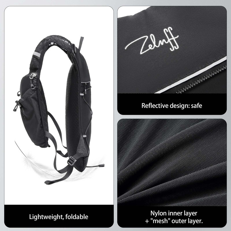 Lightweight running backpack, running vest, phone holder, hydration backpack, marathon