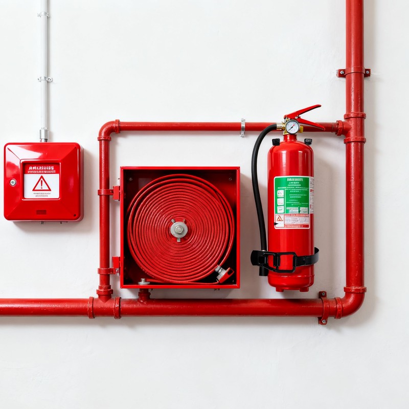 2 Pack Fire Extinguisher Brackets, 2.5 LB Fire Extinguisher Wall
