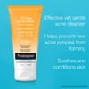 Neutrogena Acne Face Wash, Oil Free Cream Facial Cleanser with