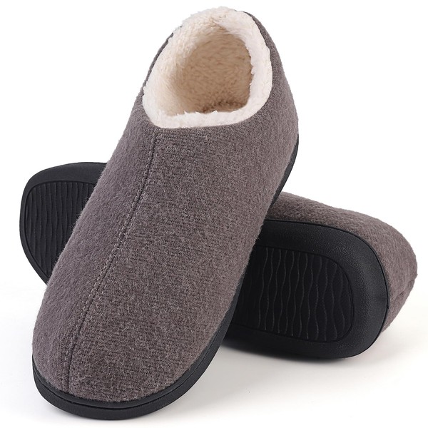 Uniuni Unisex Adult Winter Warm Slippers Memory Foam Slippers Size