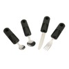4pcs Special Supplies Adaptive Utensils Stainless Steel Slip Resistance Weighted