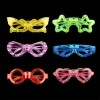 Gafas De Fiesta Luminosas Led Que Brillan En Navidad