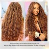Human Braiding Hair 22 Inch 100g Honey Blonde Deep Wave