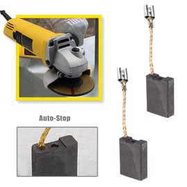 WANGCL Pack of 10 Carbon Brushes Motor Carbon Brushes for 180#20-180 Electric Angle Grinder 6 x 16 x 22 mm