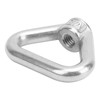 10pcs Silver Screw Nut 304 Stainless Steel Triangle Ring Nut