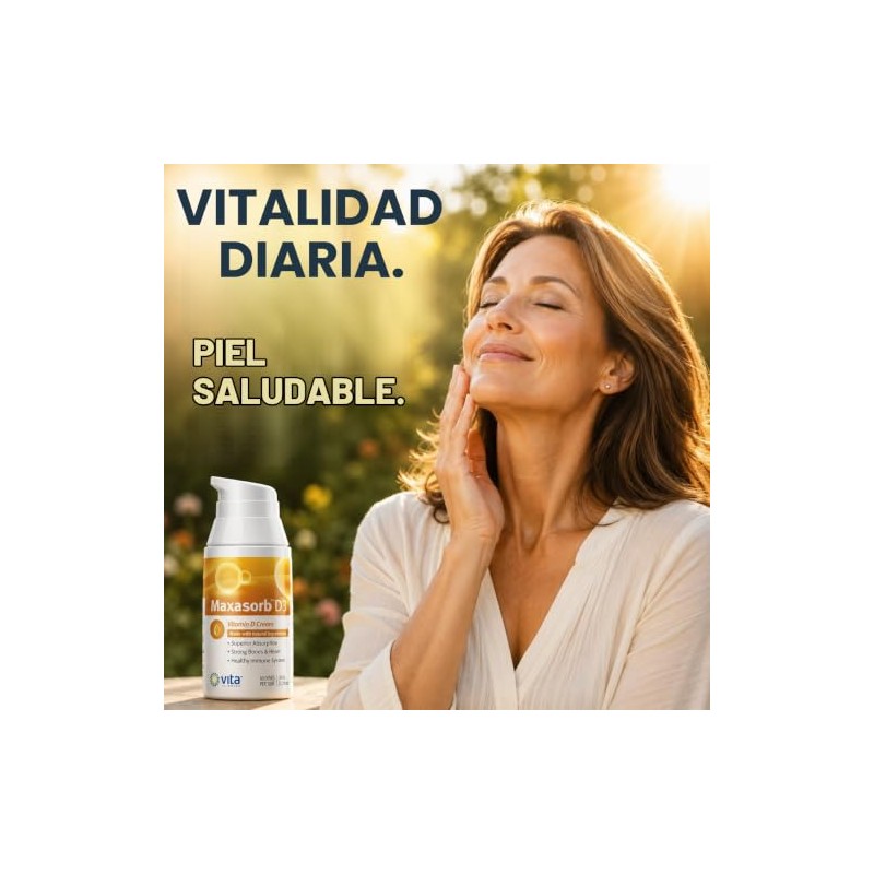 Vita Sciences Vitamin Skin Cream 2000iu Maxasorb Lotion