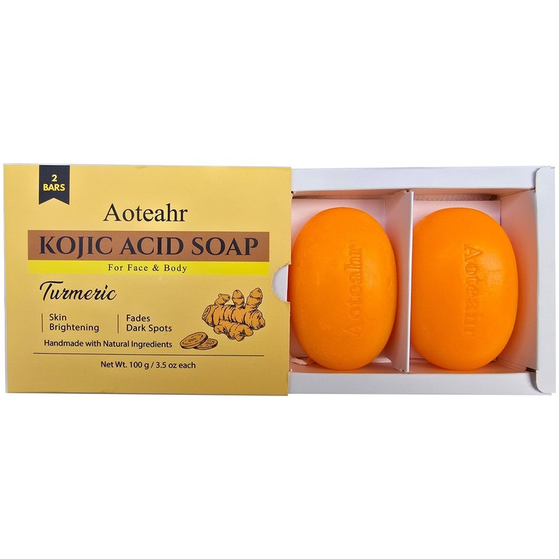 Brightening Facial Soap Bar (2 Pack) Dark Spot Corrector with