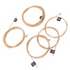 5 String Bass Strings Replacement Professional Metal Wooden Bass Guitar