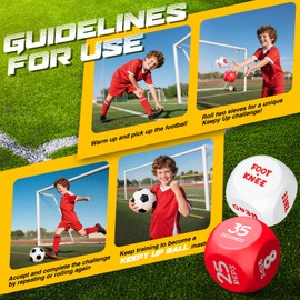 HappyKidsClub Football Gifts for Boys, 9-12 Year Old Boy Gifts Football Training Equipment Boys Birthday Gifts for Boys Toys Age 9-12 Football Games for Boys Girls