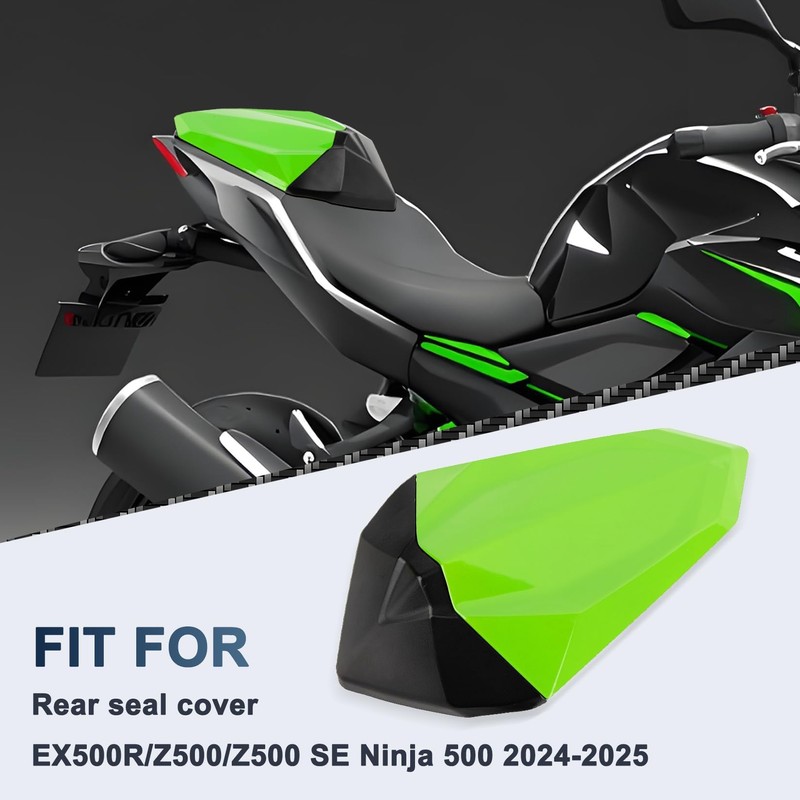 PSLER Motorcycle Rear Passenger Pillion Seat Cowl Fairing Cover Tail