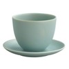 KINTO (キントー) PEBBLE Cup & Saucer 180ml Moss Green 17145