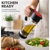 No-Drip Glass Honey Dispenser with Trigger Handle – Syrup Pourer
