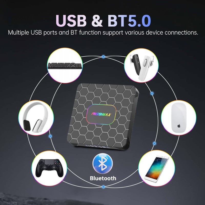 Android TV Box with Quad Core ARM Cortex A53 CPU