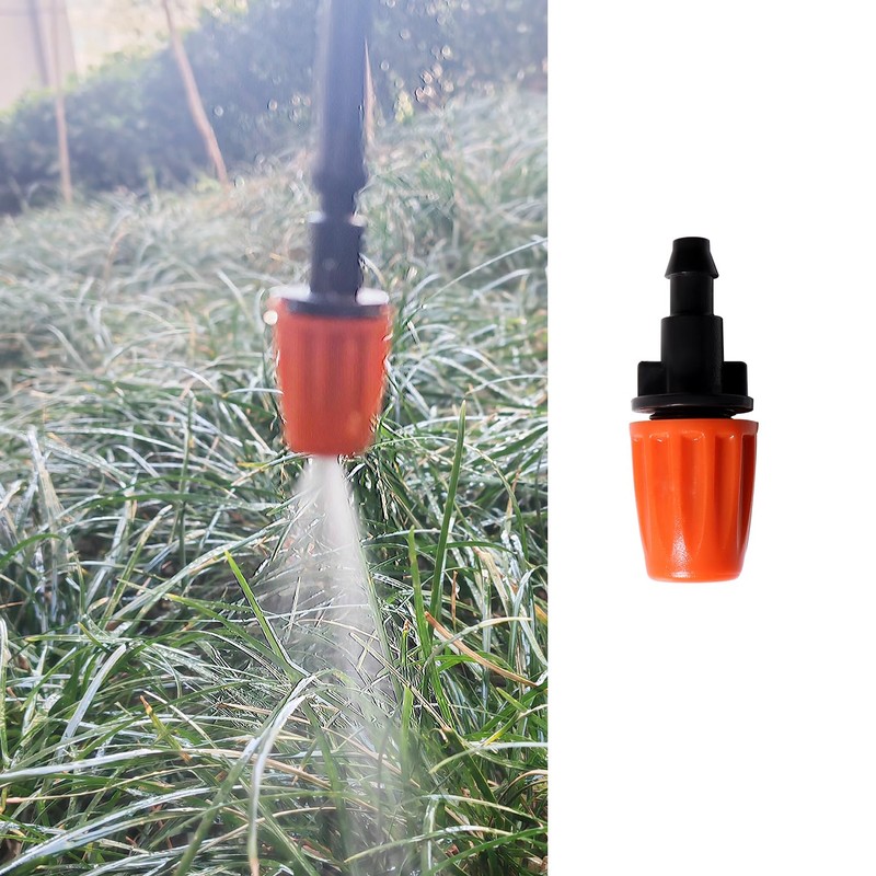 VooGenzek 20 Pieces Adjustable Micro Sprayer for 4/7mm Drip Hoses,