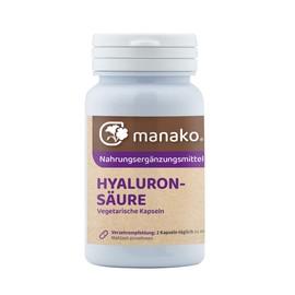 manako Hyaluronsäure vegetarische Kapseln, 90 Stück, Dose a 16 g
