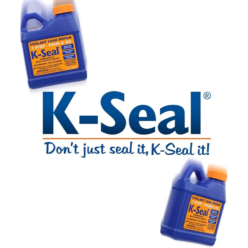 K-Seal ST5501 Multi-Purpose One Step Permanent Coolant Leak Repair, 8oz,