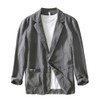 ZANBANG SSR258 Linen Jacket, Tailored Jacket, Men's, Cotton, Summer Jacket,