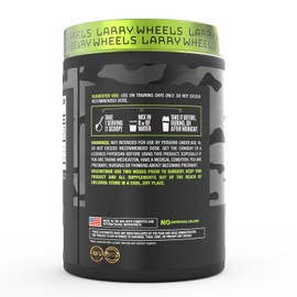 Personal Record Larry Wheels' PR BCAA | Aminoácidos de Cadena Ramificada | 7g de BCAA | 2g de Citrulina | Sabor Snow Cone | 337g | 25 Servings