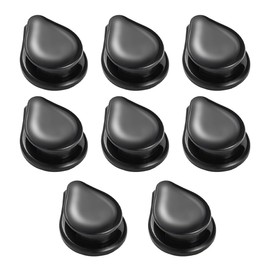 GAOLAOSY Car Sticky Hooks, Multifunctional ABS Mini Vehicle Dashboard Backseat Hanger with Self-Adhesive Backing, Auto Interior Hanging Organizer Accessories for Key Mask Earphone USB Cable (8PCS)