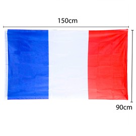 TRIXES Large French Flag 5ft x 3ft France Flag Bastille Day