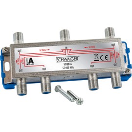 Schwaiger VTF8846241 High-End Sextuple Splitter Class A