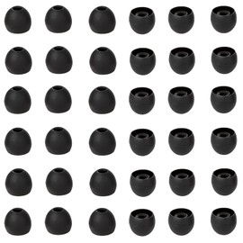 109 Pairs de Almohadillas para Orejas de Repuesto para Auriculares pequeños, de Silicona, compatibles con Powerbeats2, Powerbeats3, Monster, Sony, Mpow Auriculares, etc. Blanco