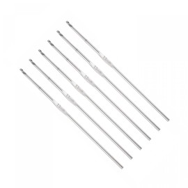 MACHSWON 2mm Stainless Steel Hooks Knitting Needles for DIY Craft Yarn 6Pcs