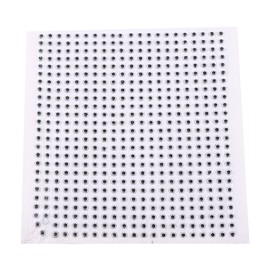 3mm 3D Fishing Eyes Fishing Lures Baits Eyes Fly Tying Crafts for DIY Lifelike 3D Fish Eyes 500Pcs Silver