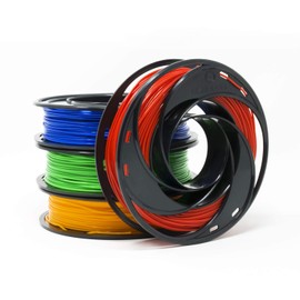 Gizmo Dorks PLA Filament for 3D Printers 1.75mm 200g, 4 Color Pack Multicolor- Blue, Green, Orange, Red