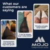 Mojo Compression Socks - 2XL Black Compression Sleeves for Swelling