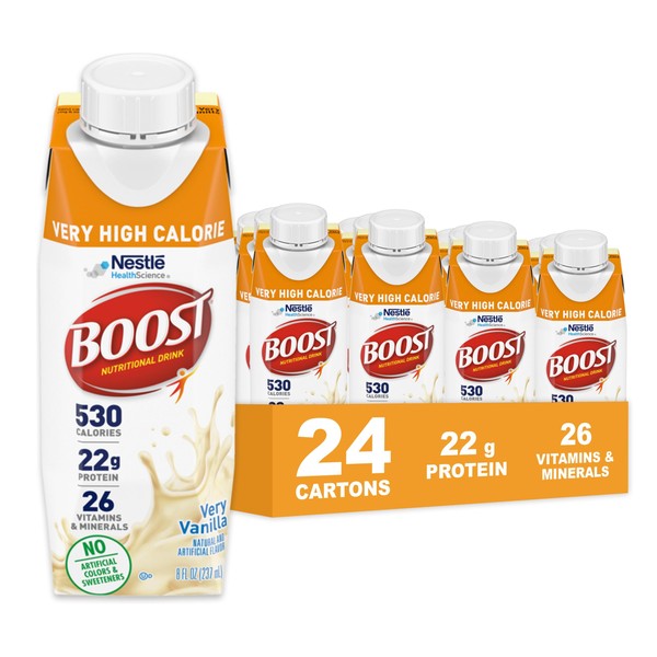 BOOST Boost Very High Calorie Vanilla Nutritional Drink C 22g