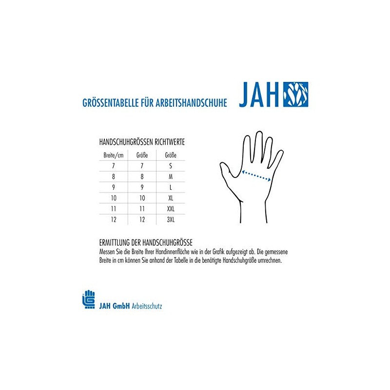 Jah Nylon Fine Knit Gloves Orange with Latex Coating (Black)