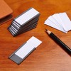 Eeoyu Magnetic Label Holders with Magnets Magnetic Data Card Holders
