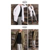 ARCADE Long Knitted Cardigan, Men's, Cotton - blk