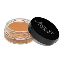 Monika Blunder Beauty - Blunder Cover Foundation Concealer - Shade: 5.5 - Fünf.5 - Medium/Deep, Warm Yellow Undertones - Clean Beauty, All-In-One, Cruelty-Free, Vegan - 0.62 oz