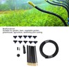 Above Ground Sprinkler System with 360 Degree Adjustable Bendable Nozzle