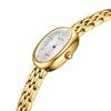 Diaofendi Petite Vintage Oval Gold Women’s Watch, Waterproof Elegant Watch